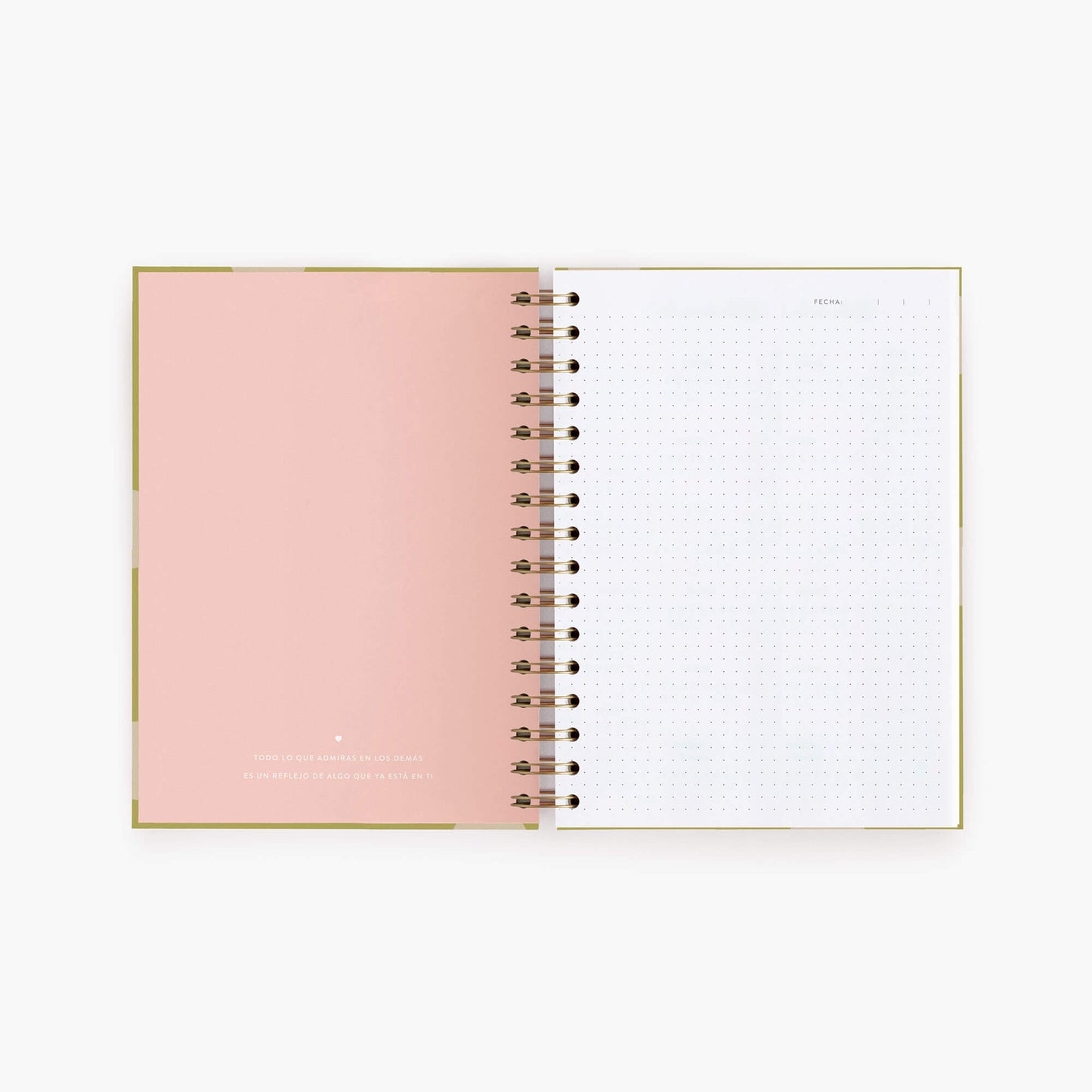 Cuaderno mediano. Pistacho dream.