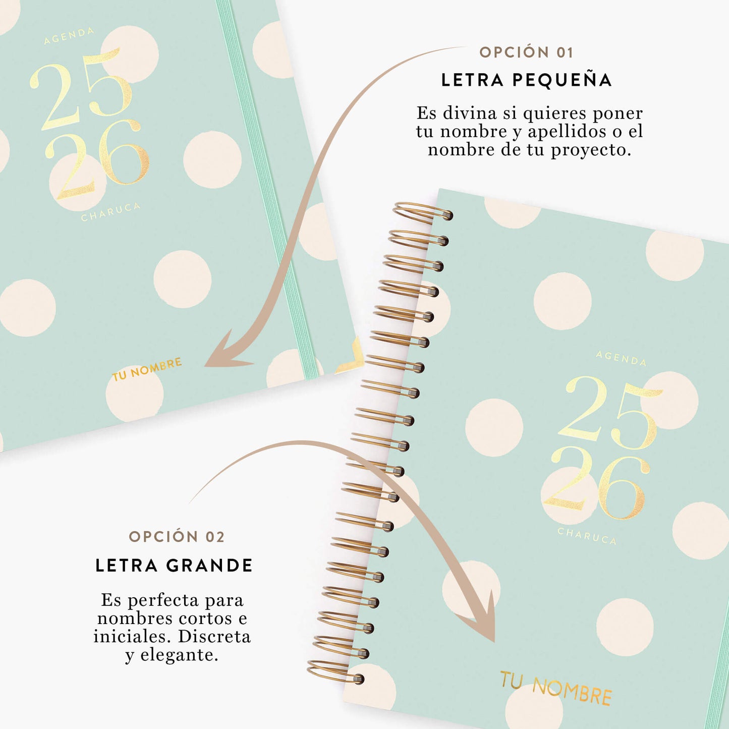 Agenda diaria 25-26. Mint. Grande.