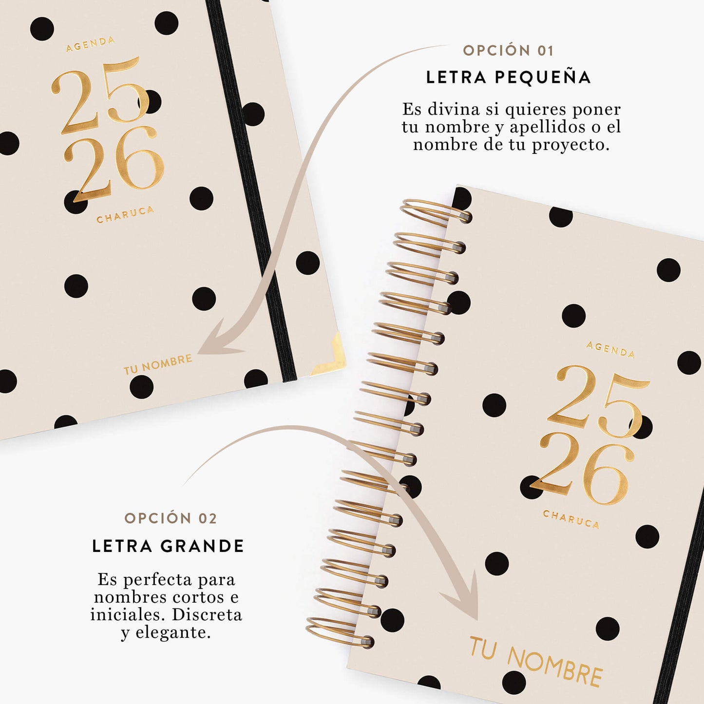 Agenda diaria 25-26. Minimal. Mediana.