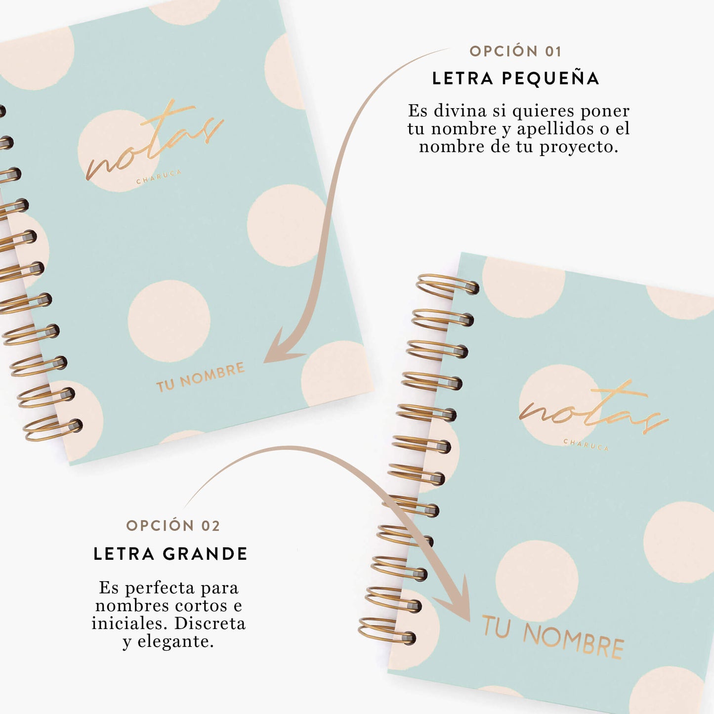 Cuaderno mini. Mint.