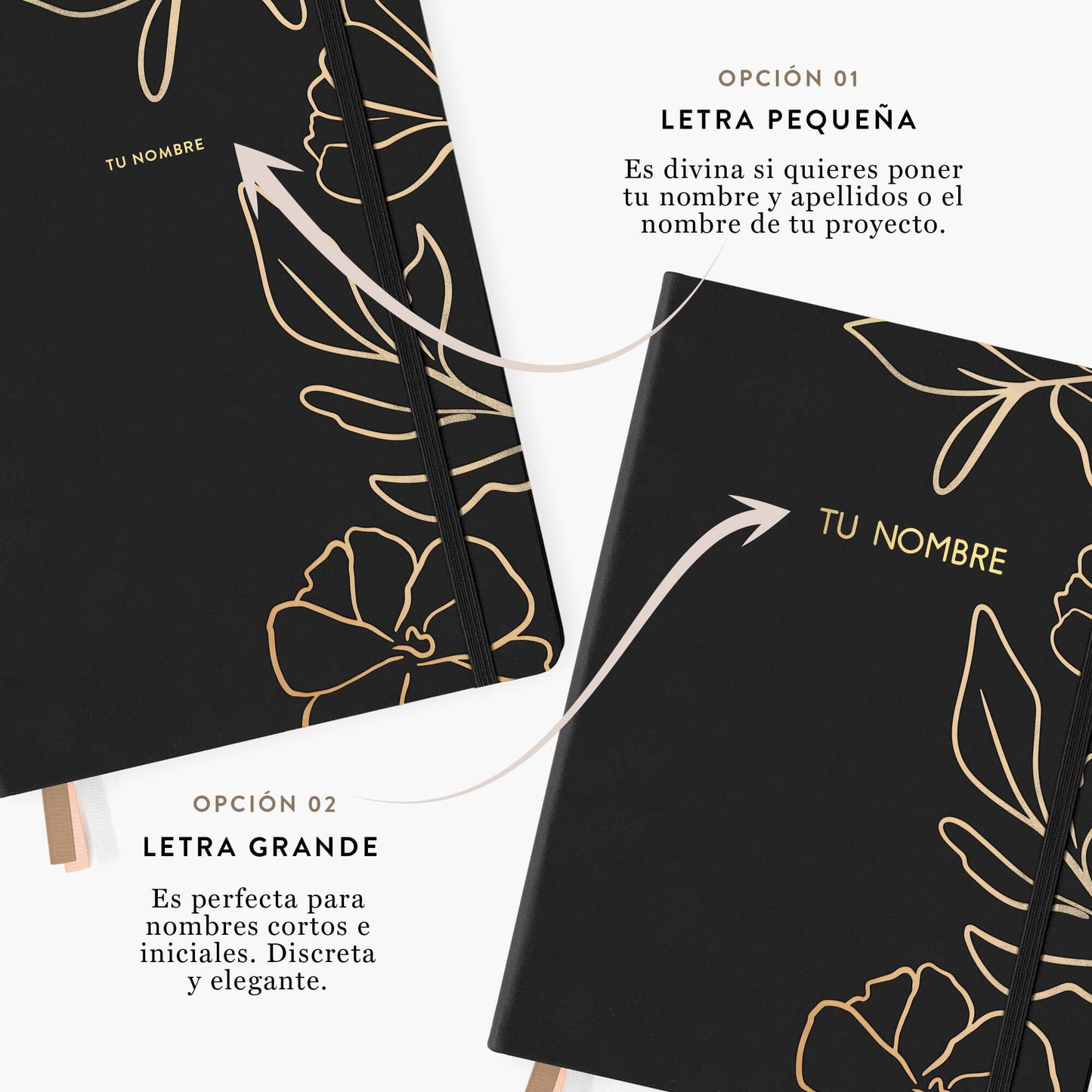 Charucabullet grande. Black gold.