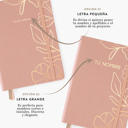Charucabullet mediano. Pink gold.