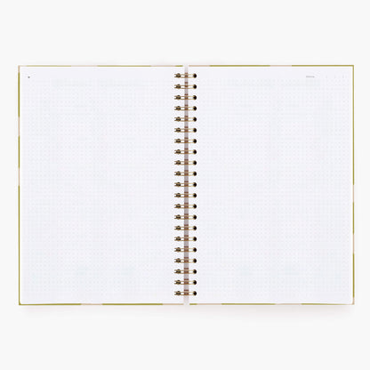 Cuaderno grande. Pistacho dream.