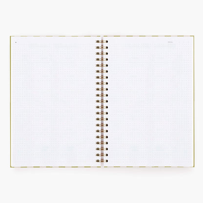 Cuaderno grande. Panamera Pistacho.