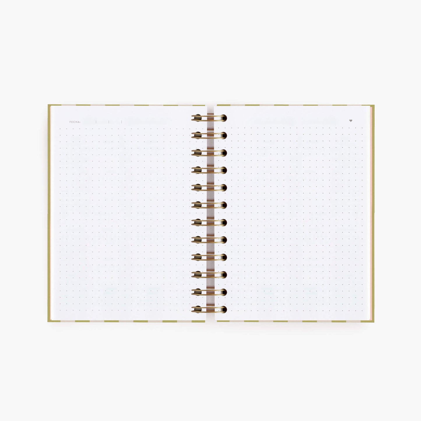 Cuaderno mini. Panamera Pistacho.