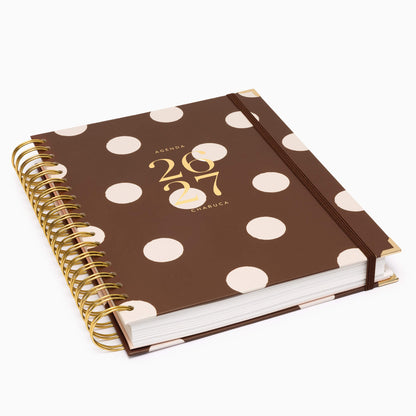Agenda diaria 26-27. Chocolate love. Grande.