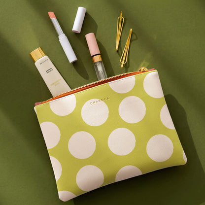Estuche grande Charuca. Pistacho dream.