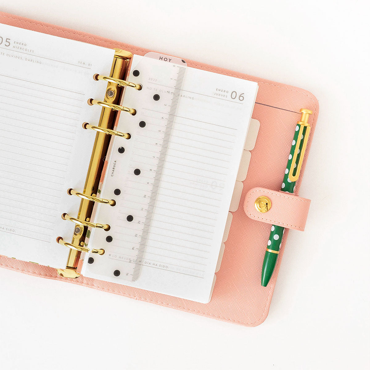 Planner personal A6. Pink