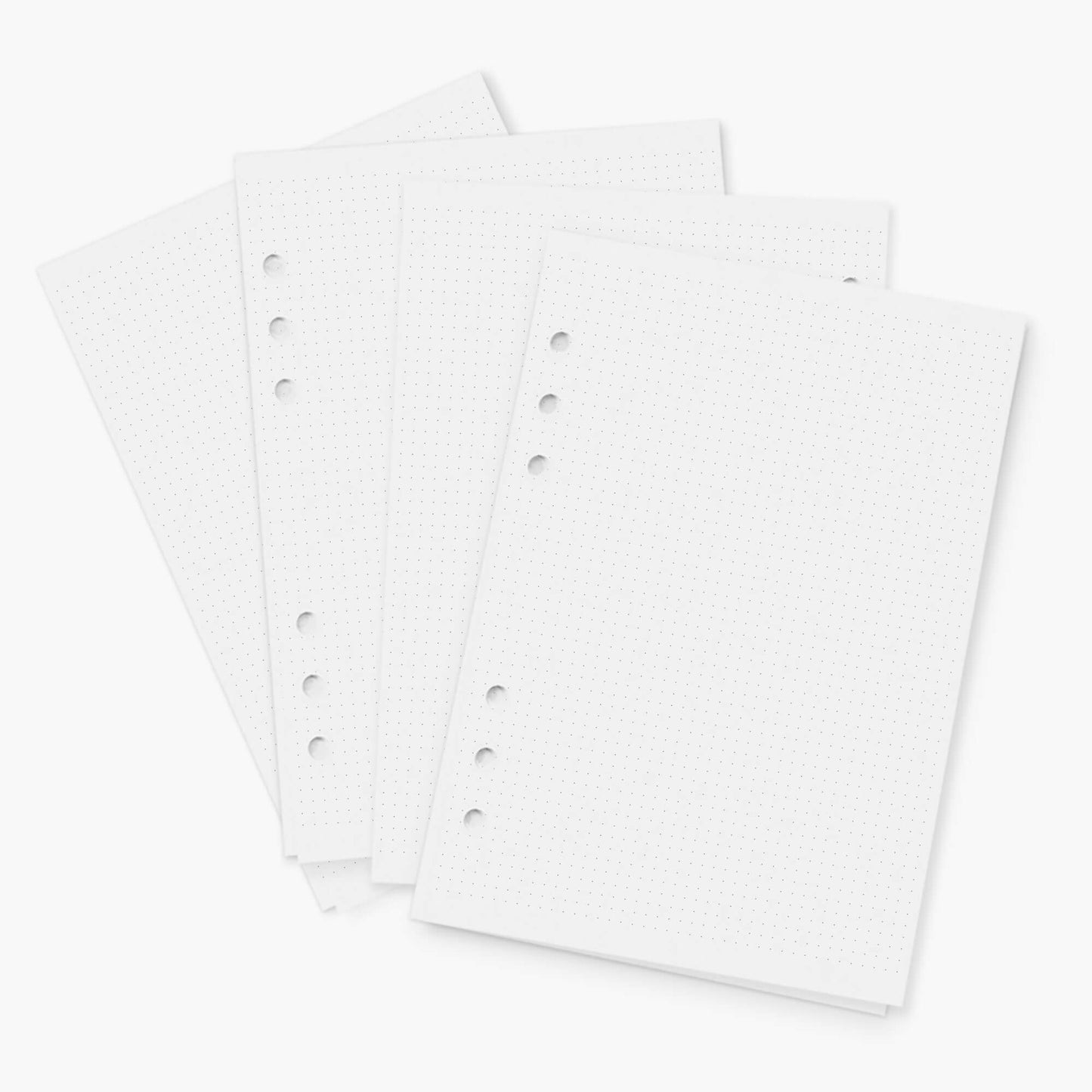 Recambio de hojas de puntos para planner A5.