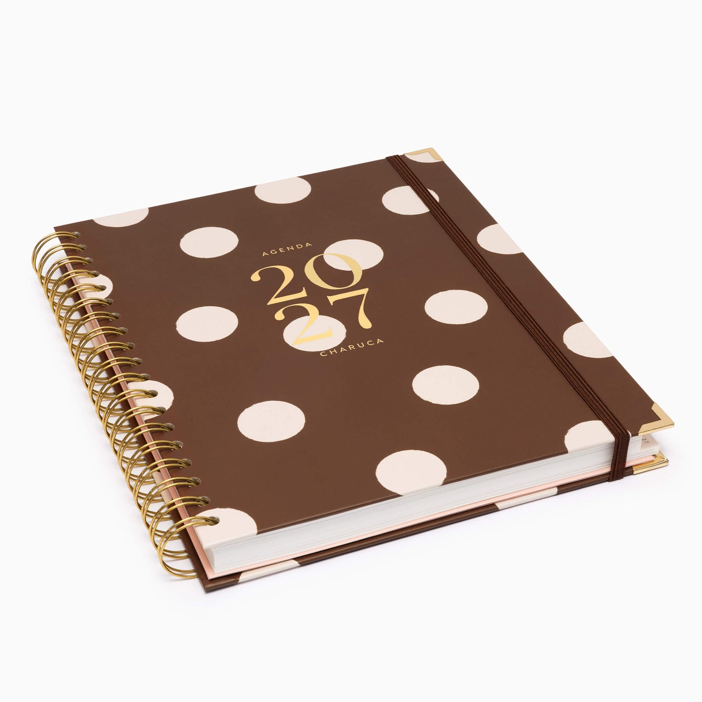 Agenda semanal 2027. Chocolate love. Grande