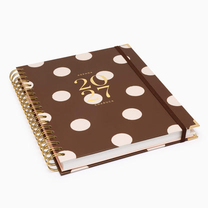 Agenda semanal 2027. Chocolate love. Grande