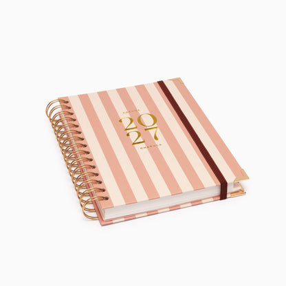 Agenda semanal 2027. Panamera Pink. Mediana