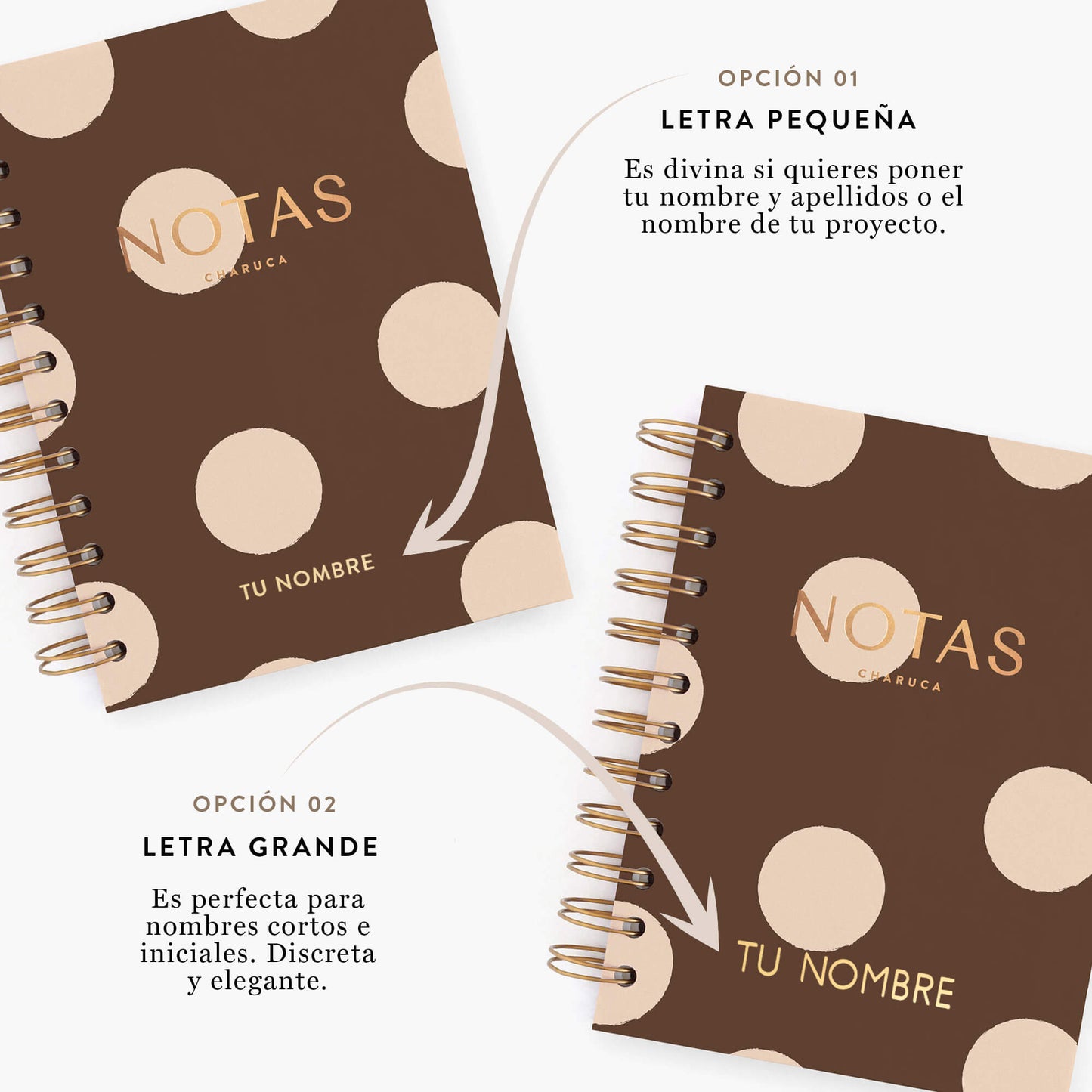 Cuaderno mini. Chocolate love.