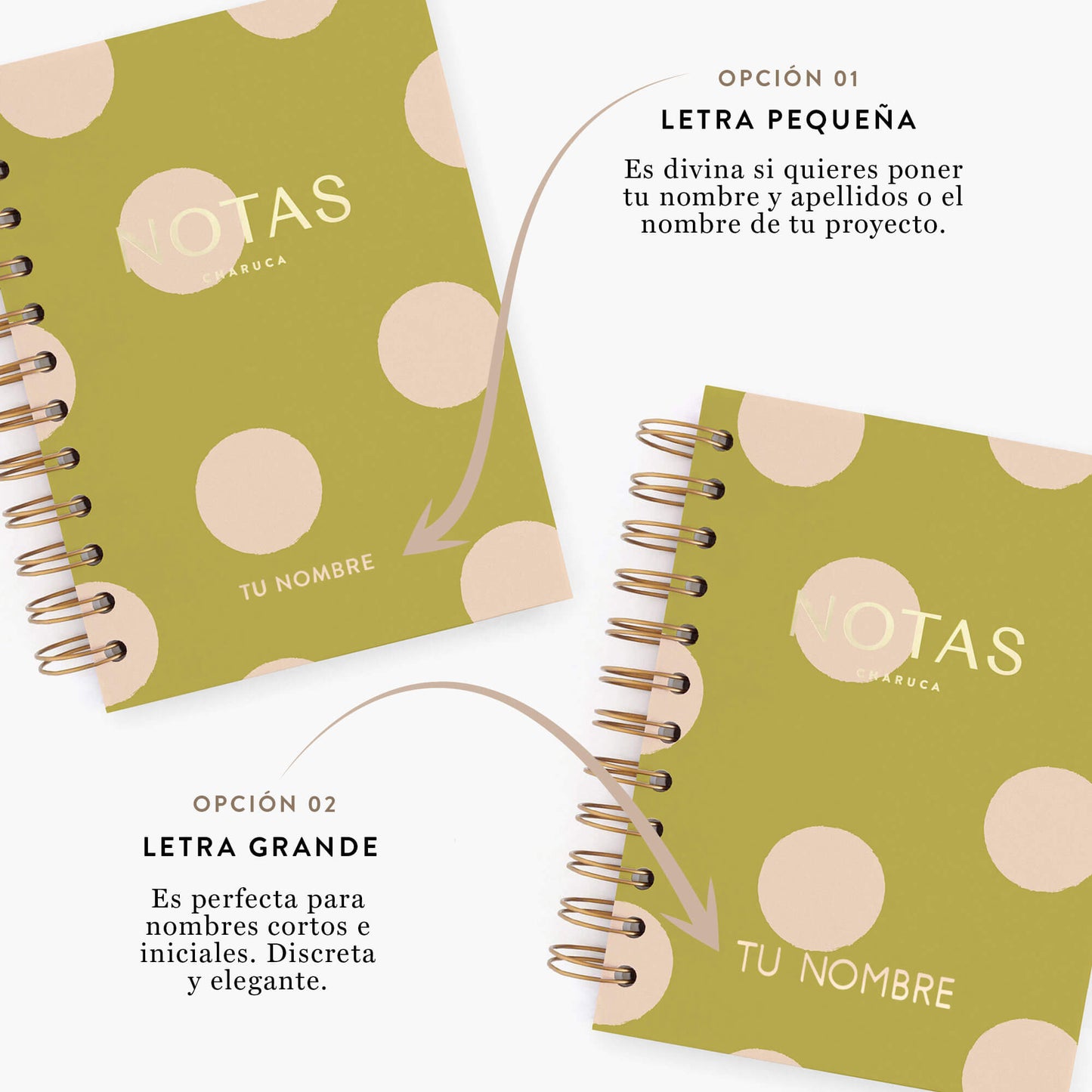 Cuaderno mini. Pistacho dream.