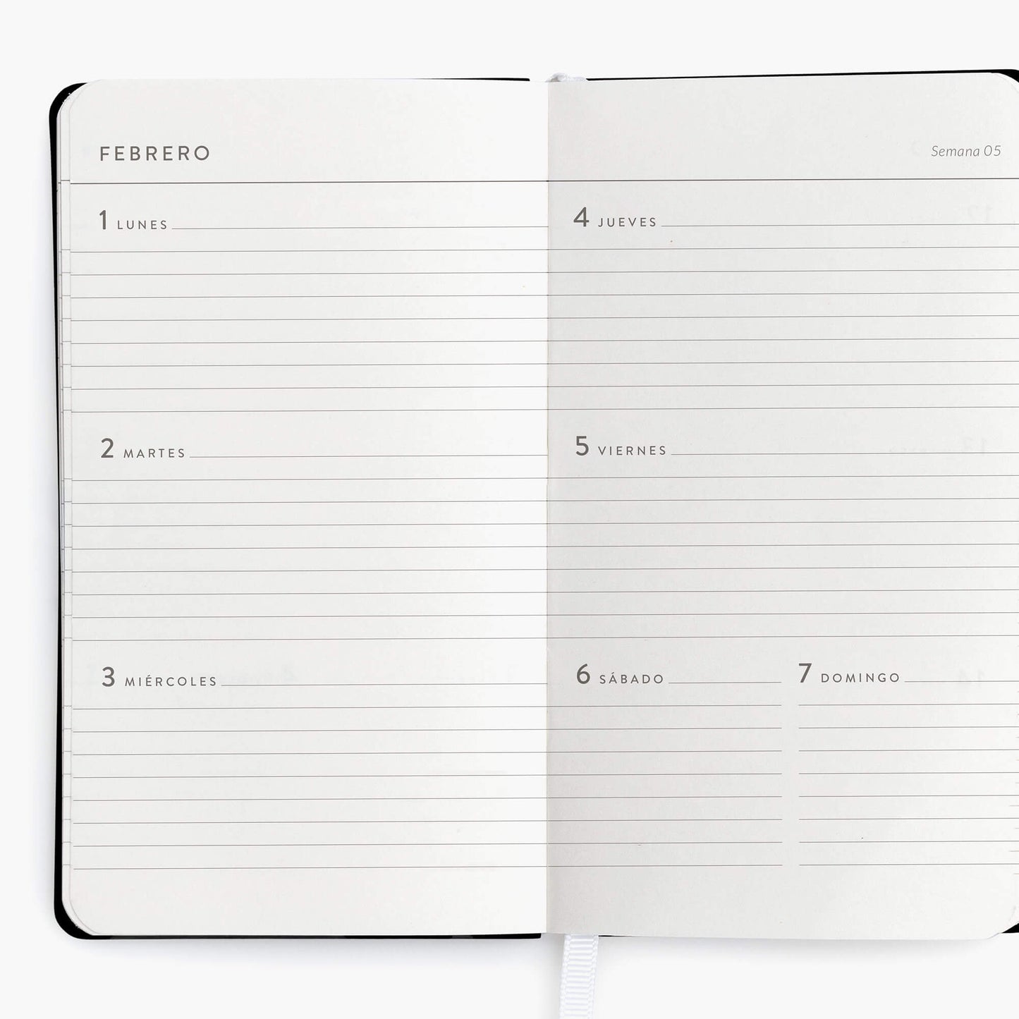 Agenda semanal 2027. Pistacho dream. Mini