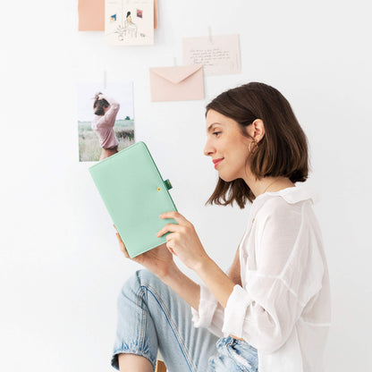 Planner personal A5. Mint.