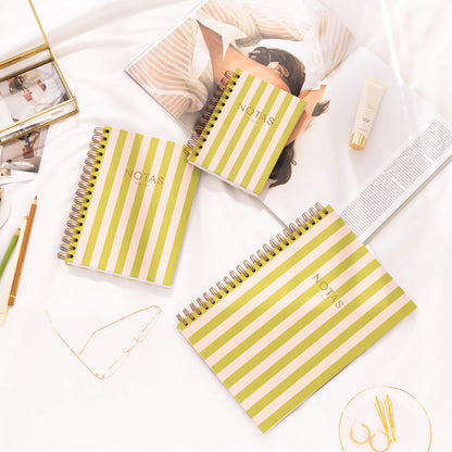 Cuaderno mediano. Panamera Pistacho.