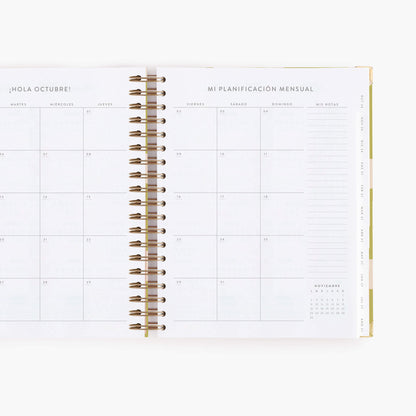 Agenda diaria 26-27. Pistacho dream. Grande.