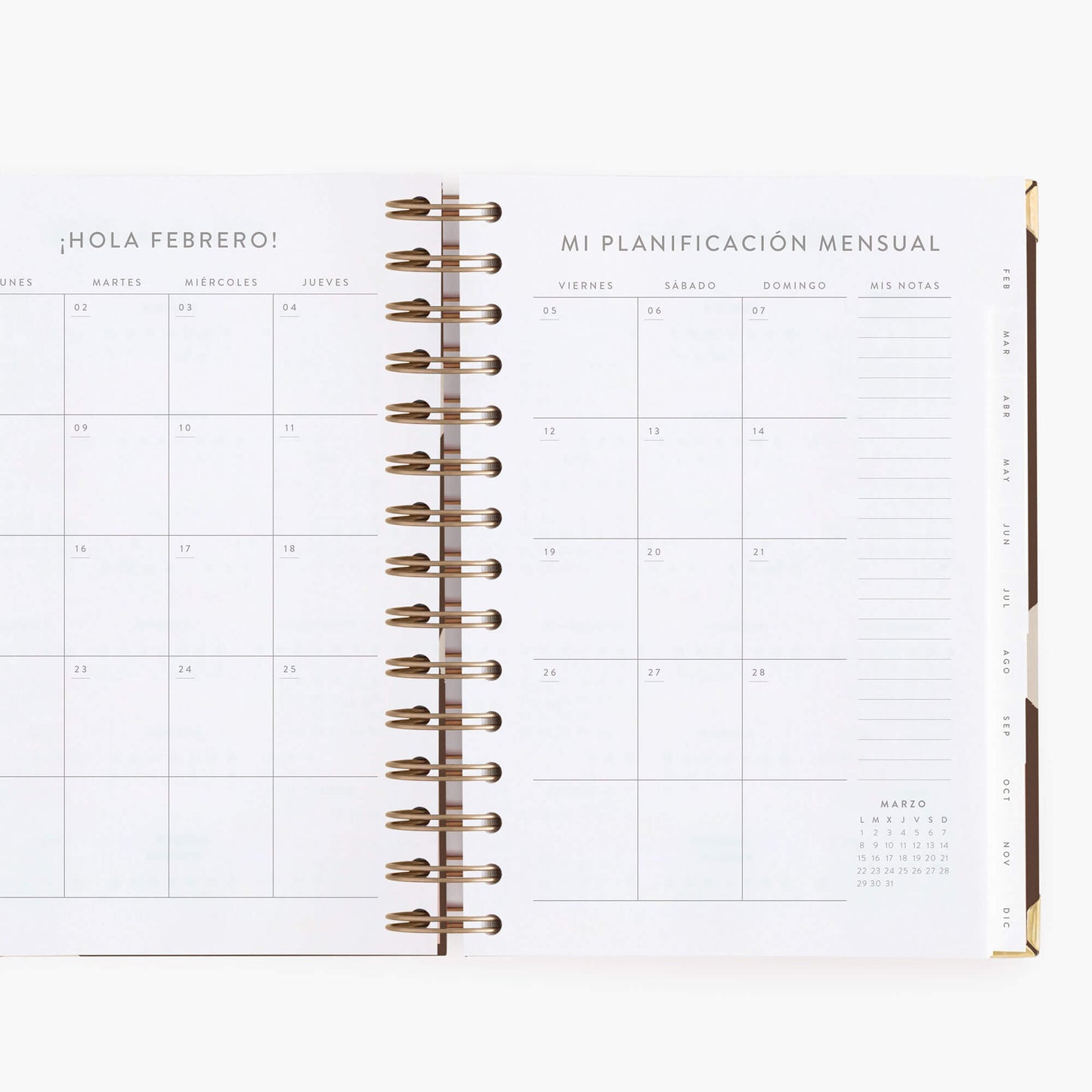 Agenda diaria 2027. Chocolate love. Mediana