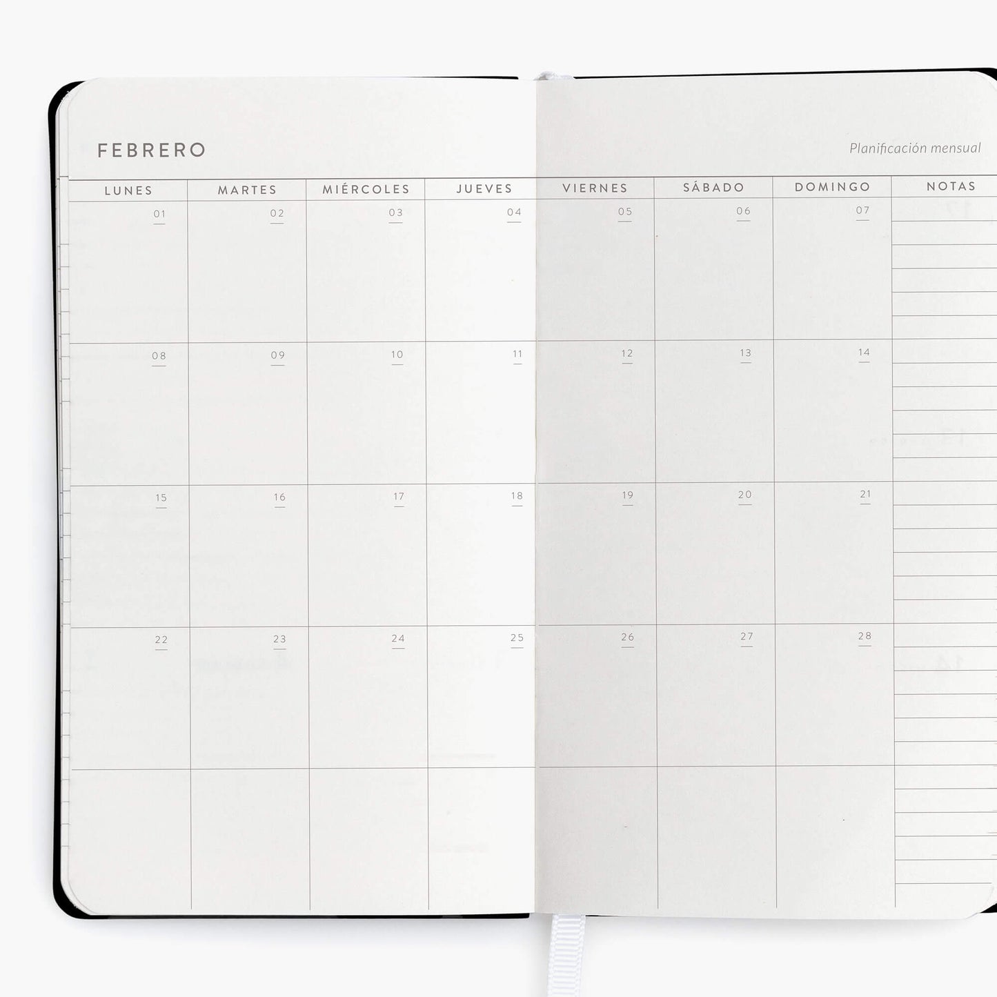 Agenda semanal 2027. Pistacho dream. Mini