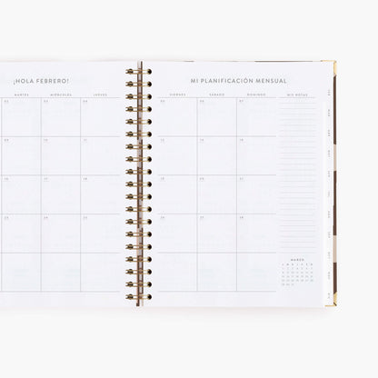 Agenda semanal 2027. Chocolate love. Grande