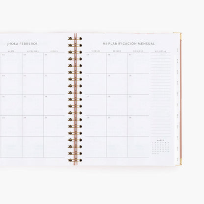 Agenda semanal 2027. Panamera Pink. Grande