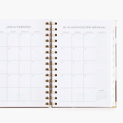 Agenda semanal 2027. Chocolate love. Mediana