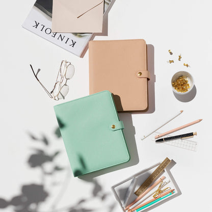 Planner personal A5. Mint.