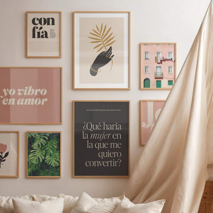 Aquí vive una jefa. Póster.