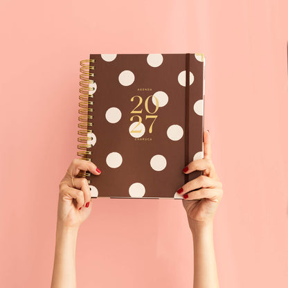 Agenda diaria 2027. Chocolate love. Grande