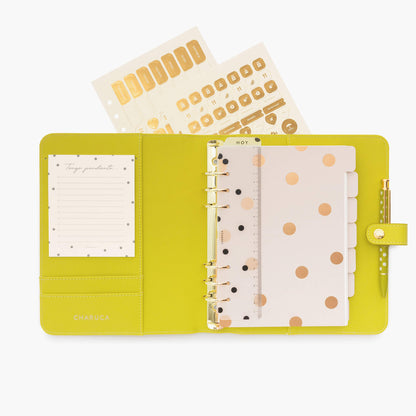 Planner personal A5. Pistacho dream.
