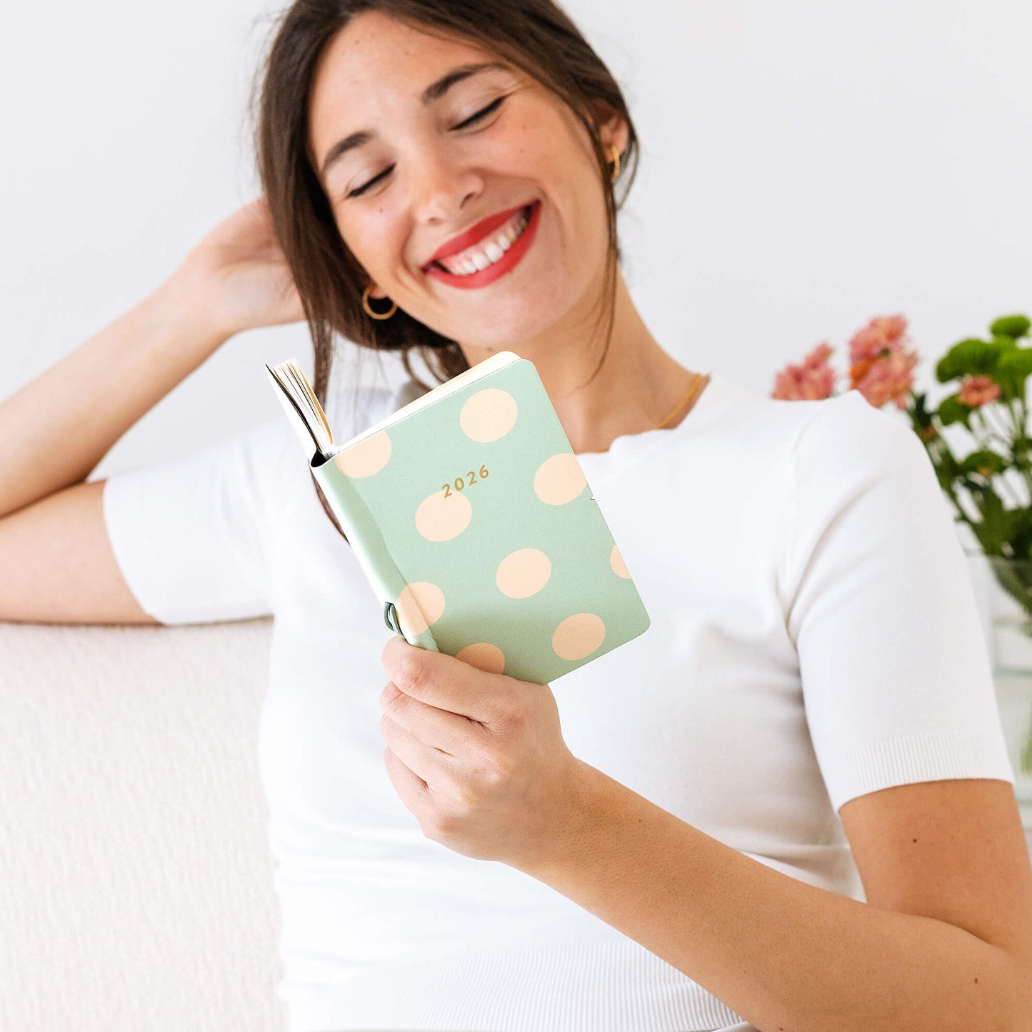 Agenda semanal 2026. Mint. Mini.