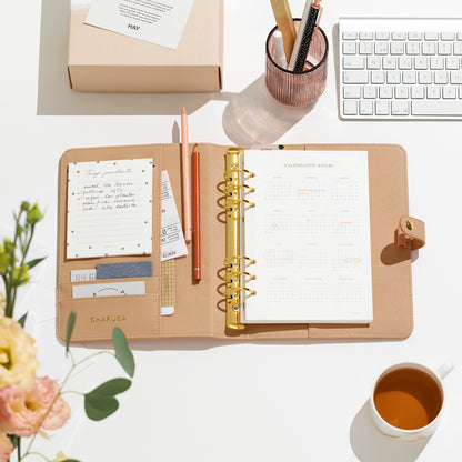 Planner personal A5. Mocca.