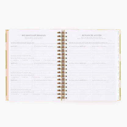 Agenda diaria 26-27. Pistacho dream. Grande.