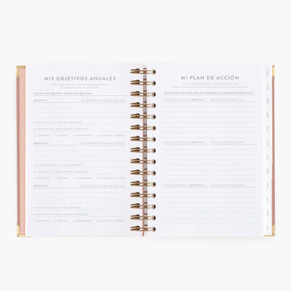 Agenda diaria 2027. Panamera Pink. Mediana