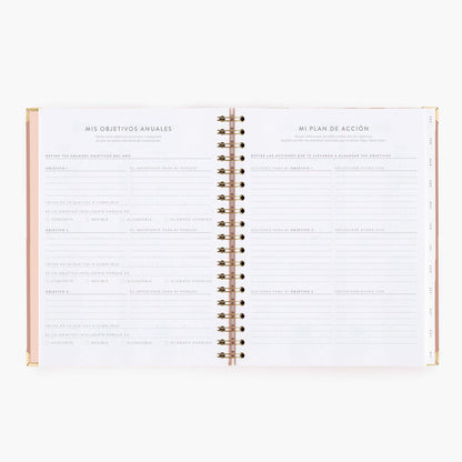 Agenda semanal 2027. Panamera Pink. Grande