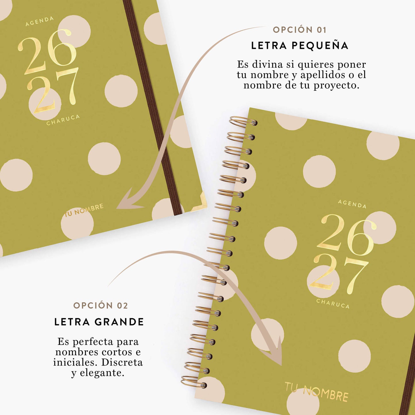 Agenda semanal 26-27. Pistacho dream. Grande.