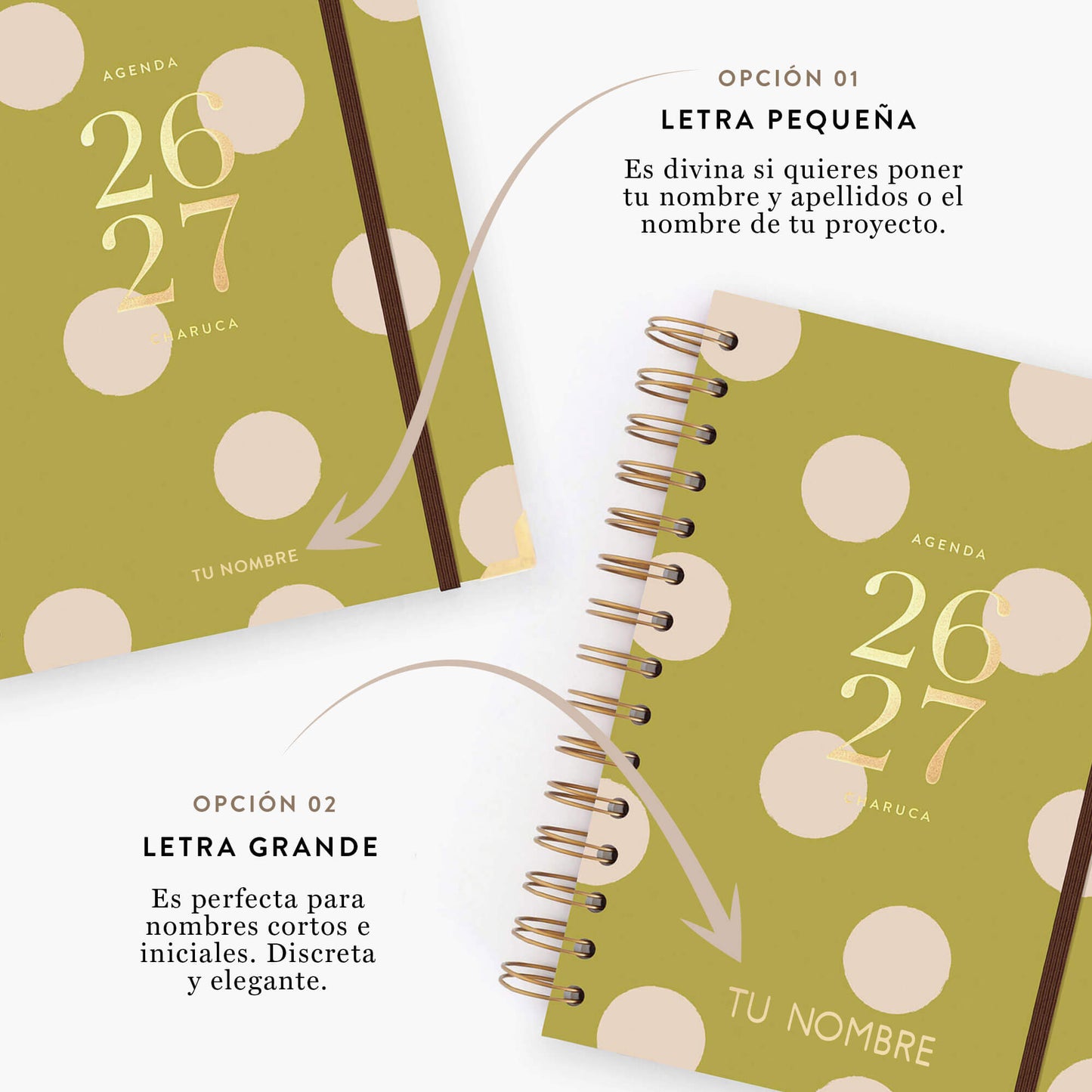 Agenda semanal 26-27. Pistacho dream. Mediana.