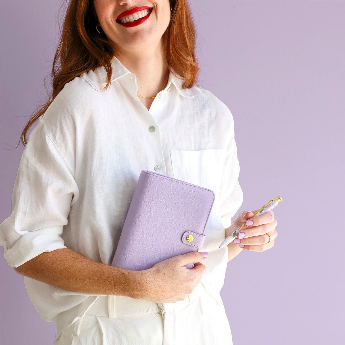 Tara. Planner personal A6. Lila.
