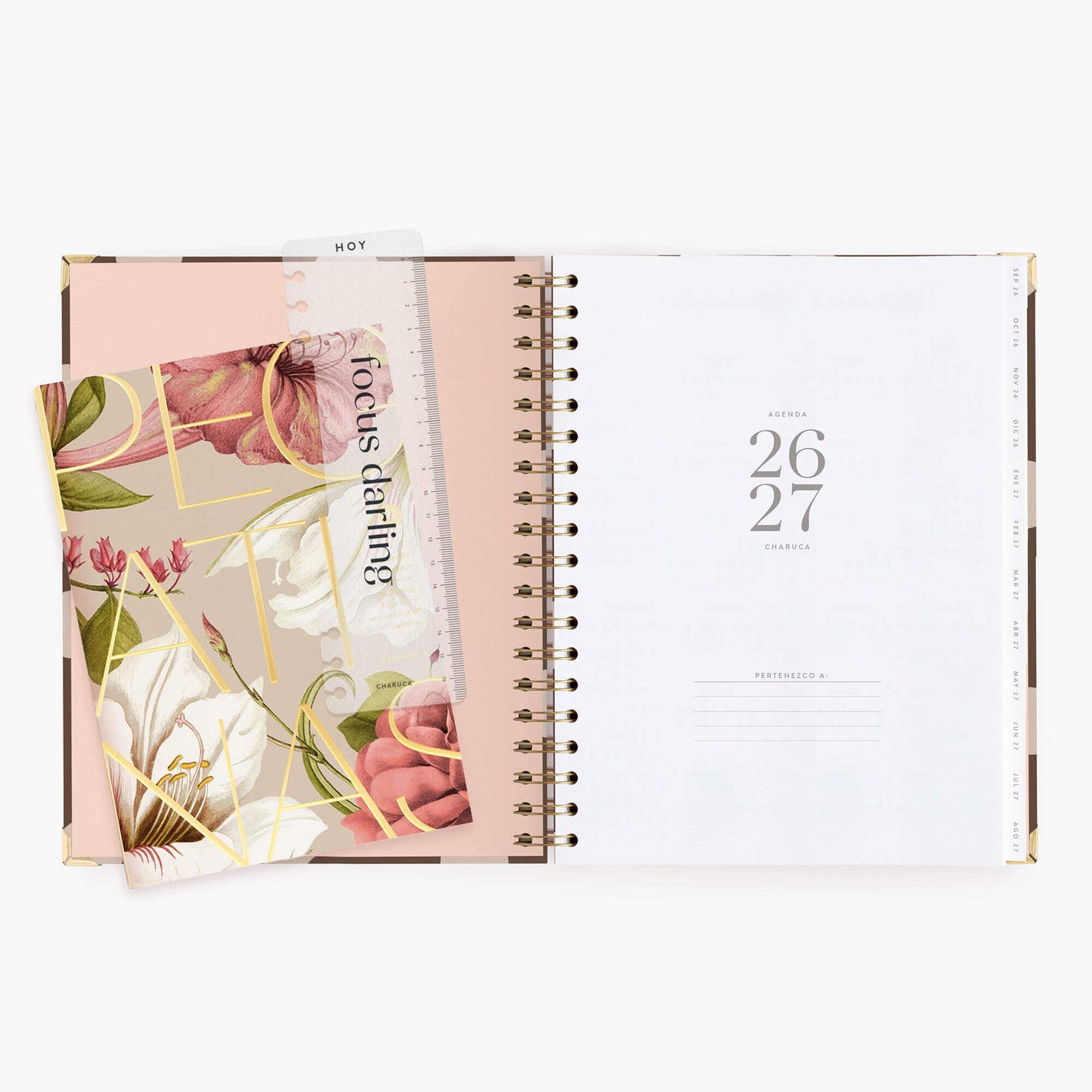 Agenda semanal 26-27. Chocolate love. Grande.