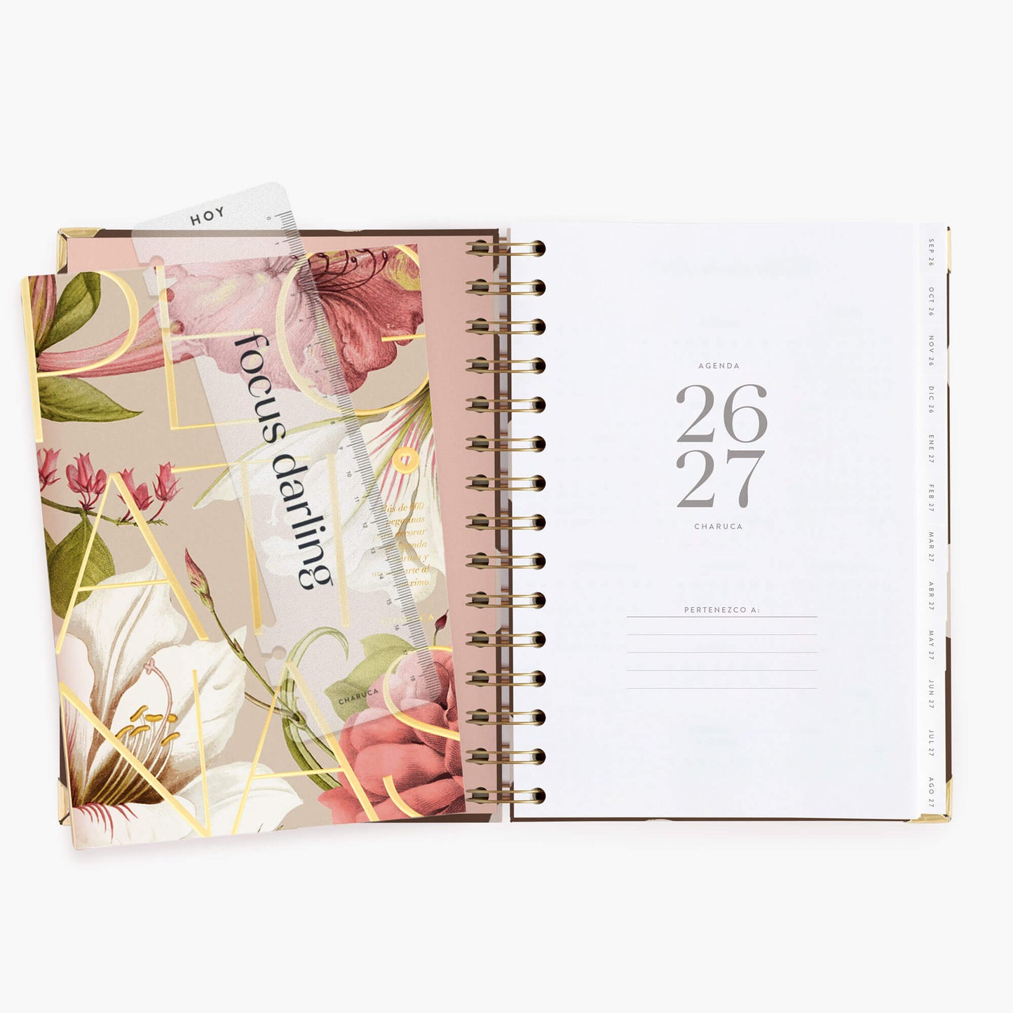Agenda semanal 26-27. Chocolate love. Mediana.