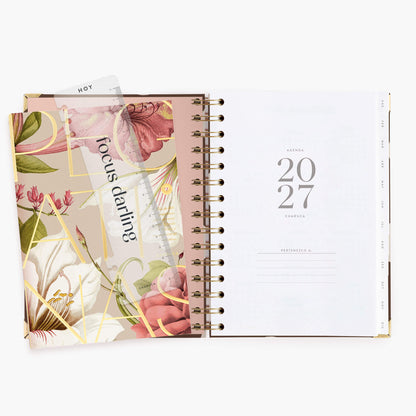 Agenda semanal 2027. Chocolate love. Mediana