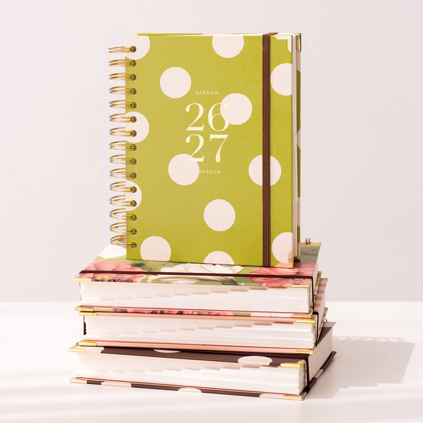Agenda diaria 26-27. Pistacho dream. Mediana.