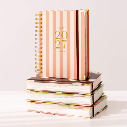 Agenda diaria 2027. Panamera Pink. Mediana