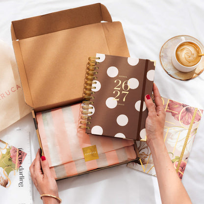 Agenda diaria 26-27. Chocolate love. Mediana.