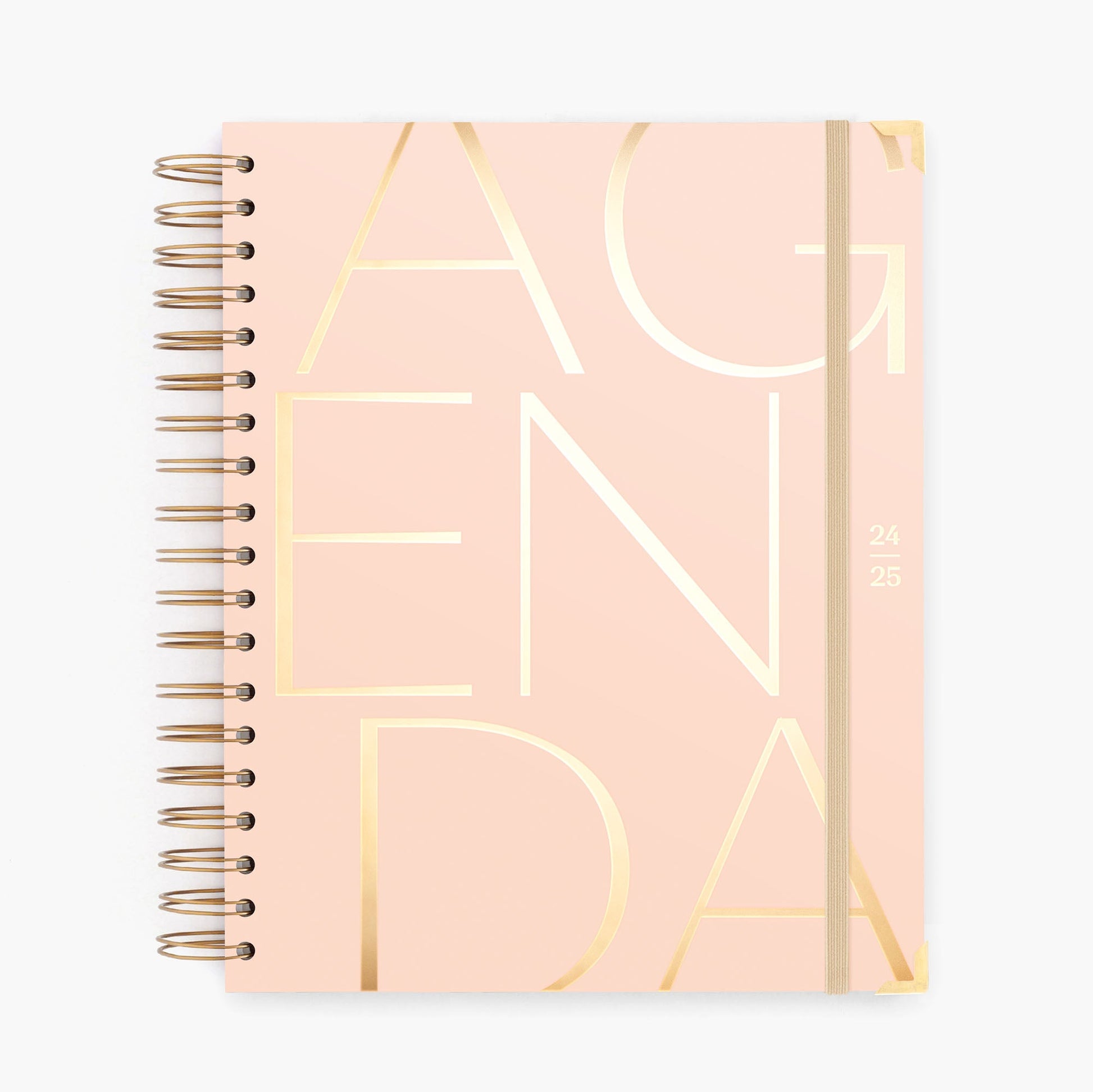 Agenda diaria 24-25. Pink. Grande.