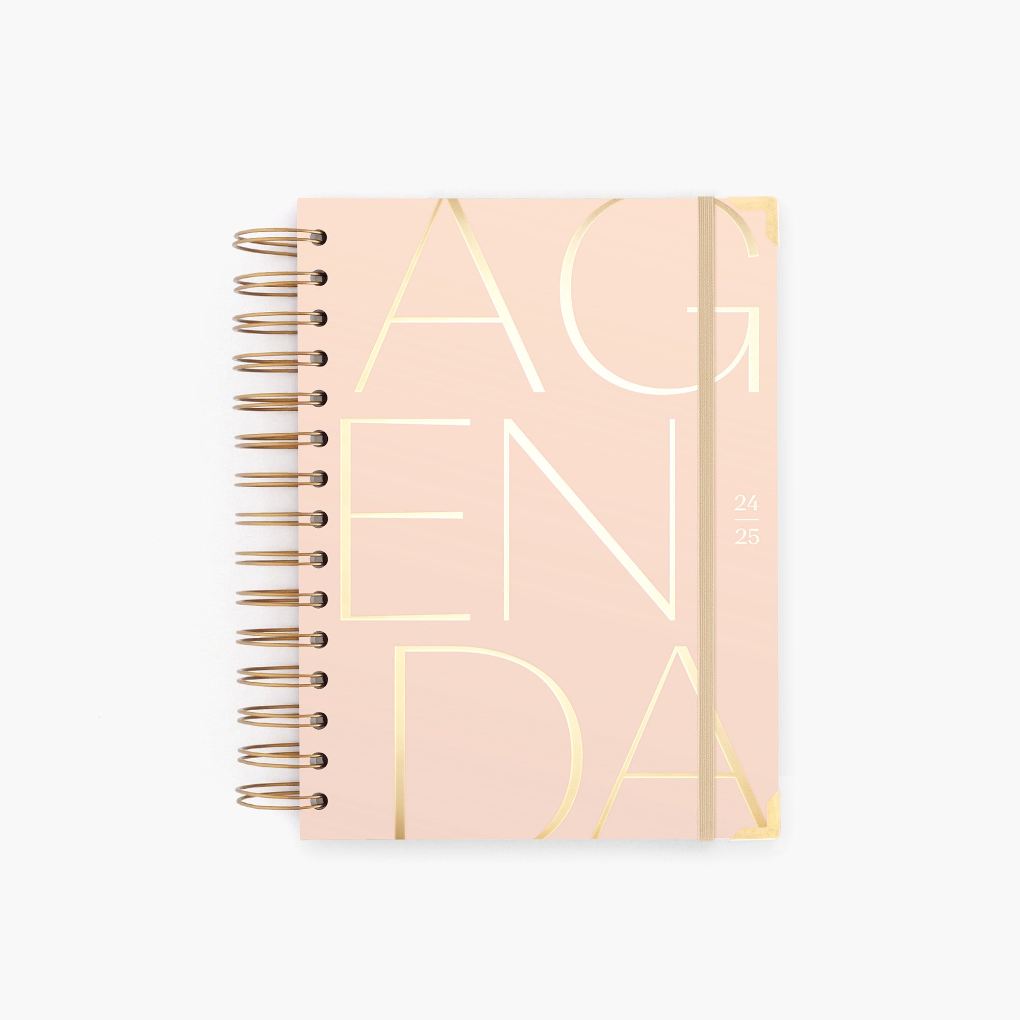 Agenda diaria 24-25. Pink. Mediana.