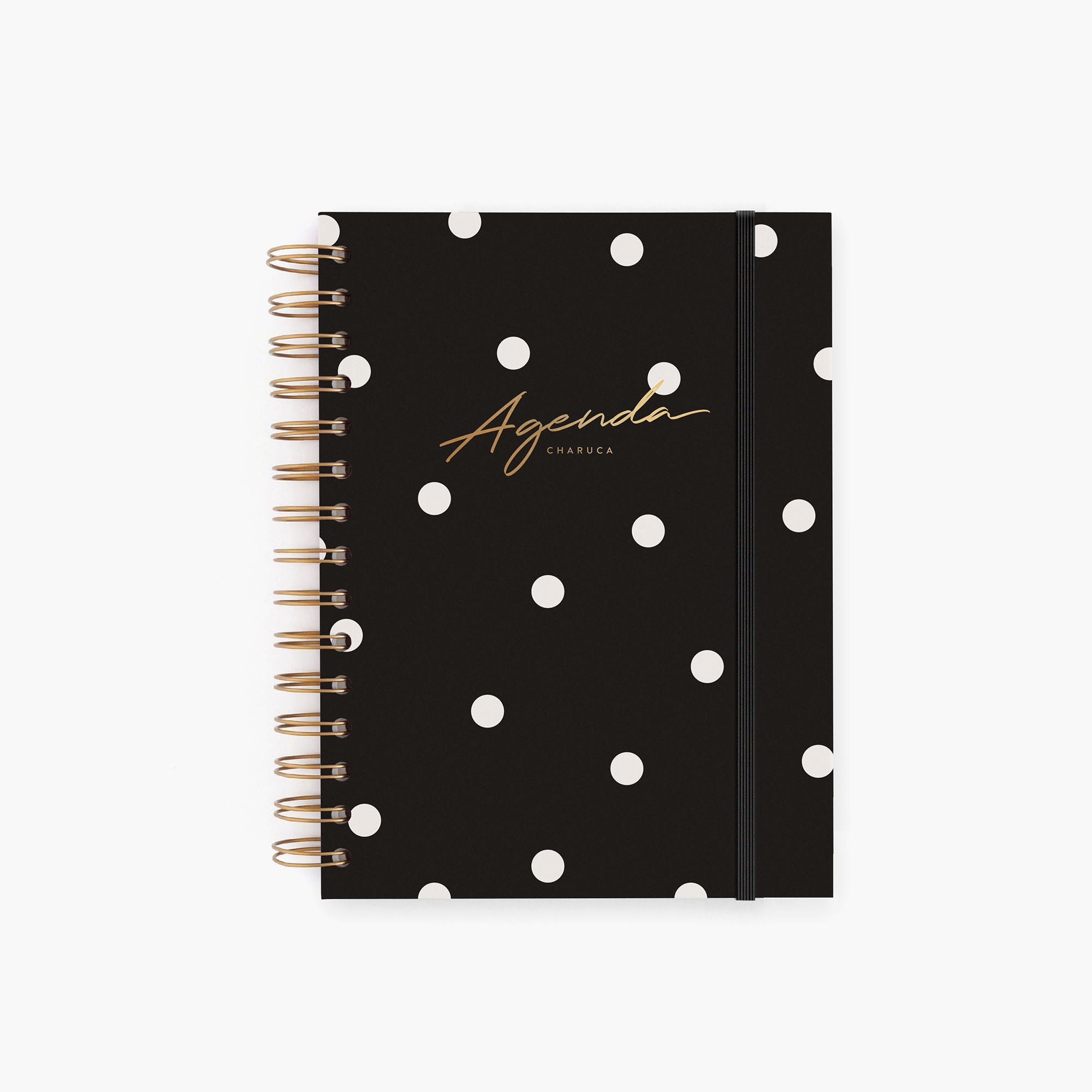 Agenda sin fechas. Audrey. Semana + notas.