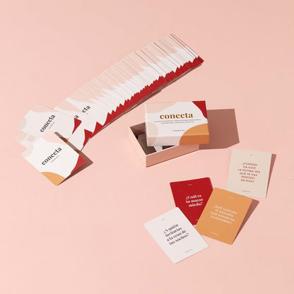 Conecta. Juego de cartas.