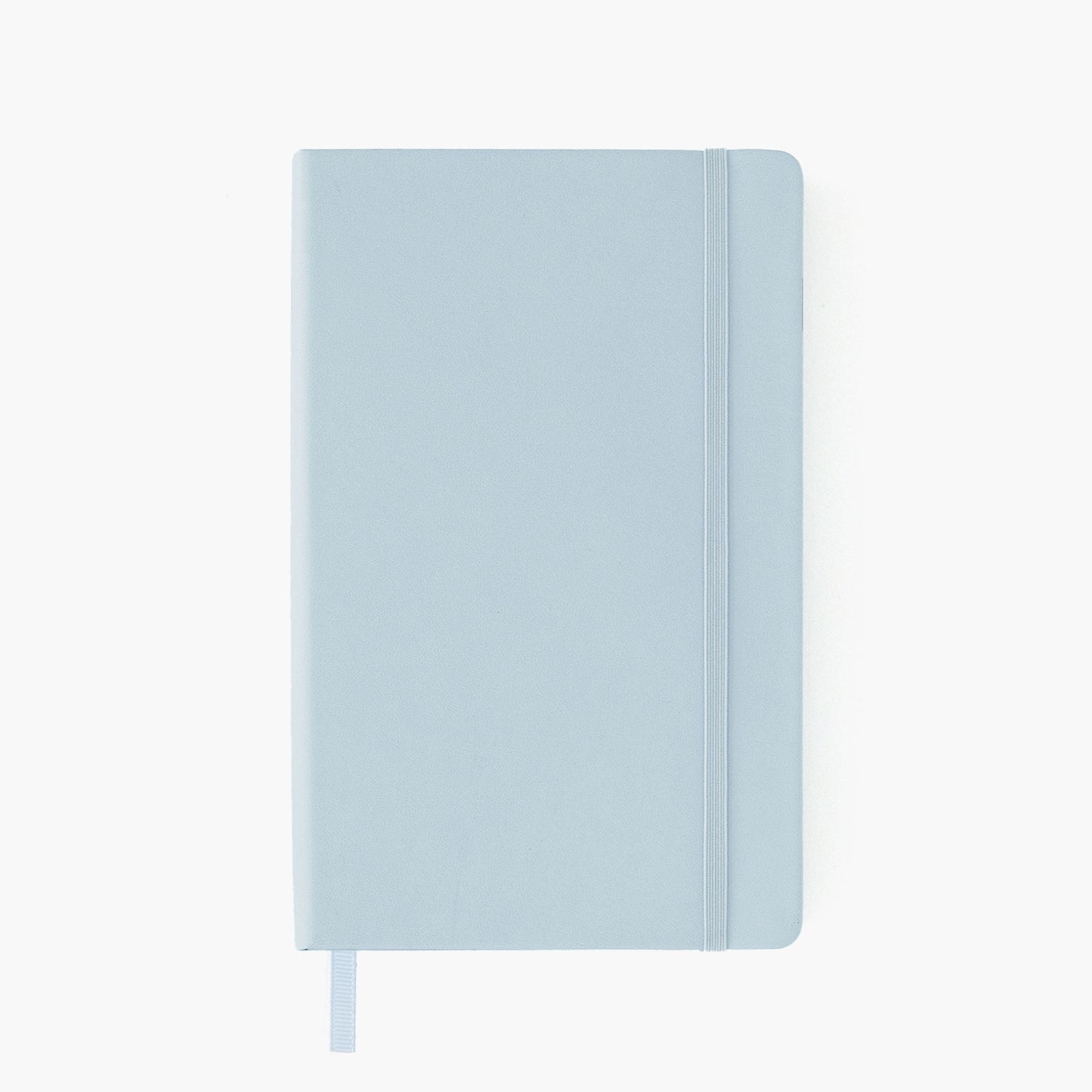 Cuaderno Journal hoja rayas. Azul calma.